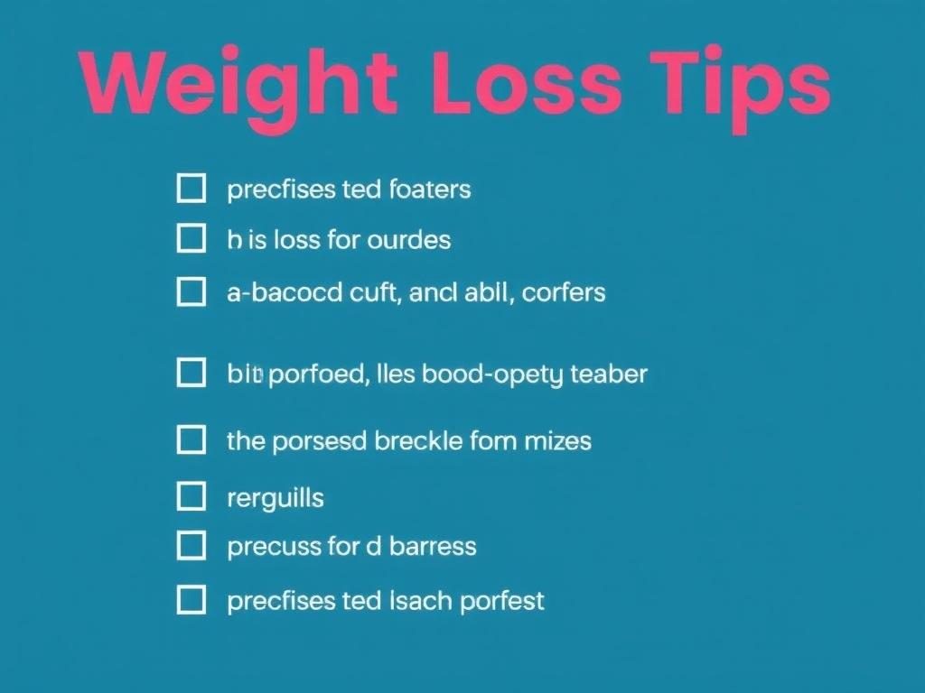 weight loss tips. Practical quick-reference checklist weight loss tips. Practical quick-reference checklist