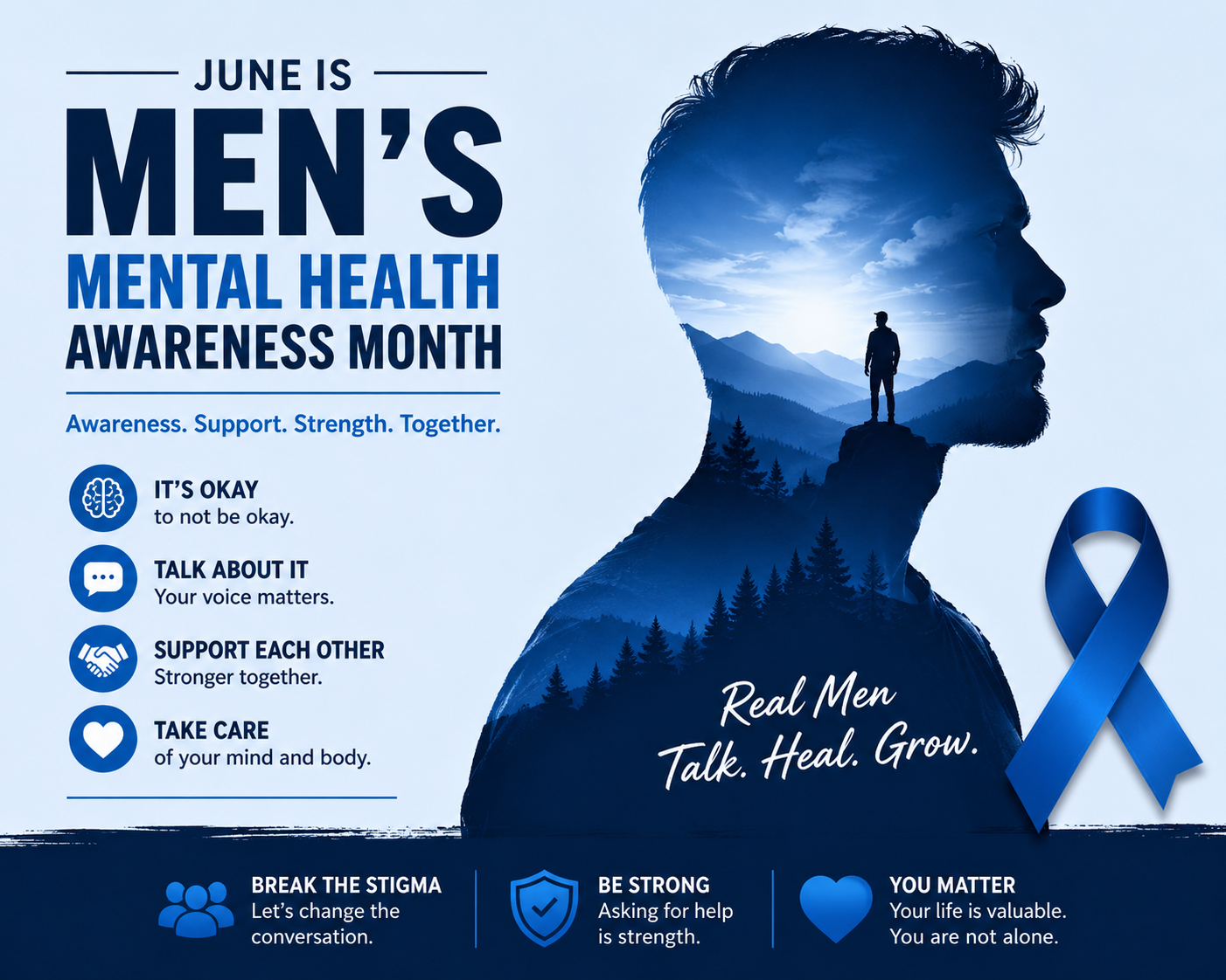 Men's Mental Health Awareness Month